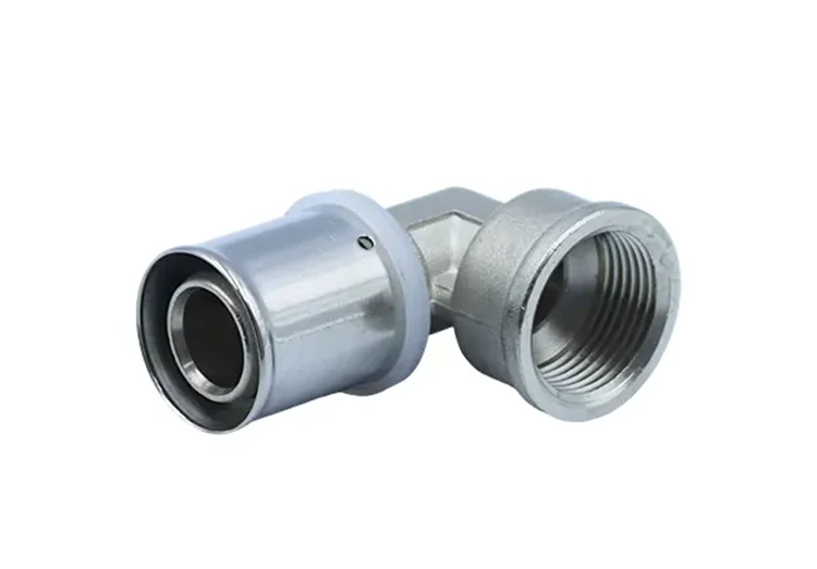 Compression Brass Elbow Fittings with Male and Female Threads